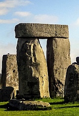 Stonehenge Megalithic Structure Detail.