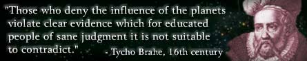 Earthlore Astrology - Tycho Brahe Quotation