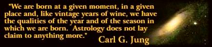 Earthlore Explorations - Lore of Astrology - Carl Jung Quote