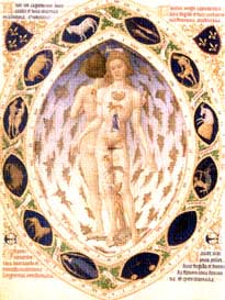 Earthlore Astrology - Body Correspondences