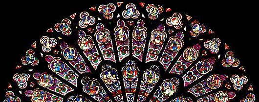 Vitrall  Vidriera  Rose window