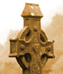 Irish Cross at Glendalough