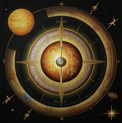 Elore Art: Configuration
Portrait of the Sun, Mercury and Venus