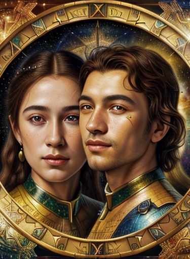 Elore Art: Gemini Lovers