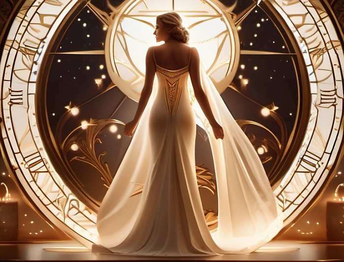 Elore Art: Contemporary Illustrative Portrayal of Virgo
