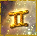 Gemini Symbolic Glyph