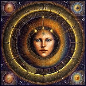 Astrological Design Motif