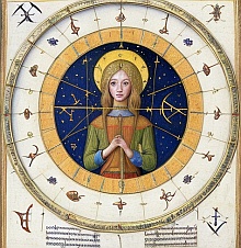 Elore Astrology Decorative Motif: Medieval Horoscope
