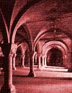 Earthlore Gothic Architecture: Canterbury Cathedral Crypt, England.