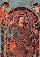 Earthlore Carolingian Art & Architecture: Lothair I, Holy Roman Emperor, & Evangelists