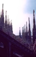 Earthlore Gothic Architecture: Milan Cathedral finial details.