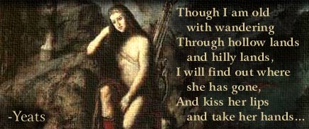 Earthlore Art: Wandering Aengus excerpt by Yeats