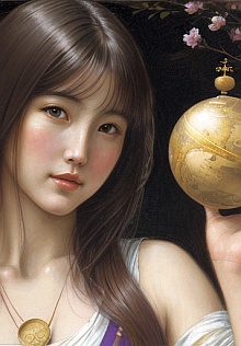 Elore Art: Allegory: Holding the World in Balance