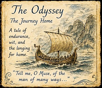Illustrative aspect of the Odyssey